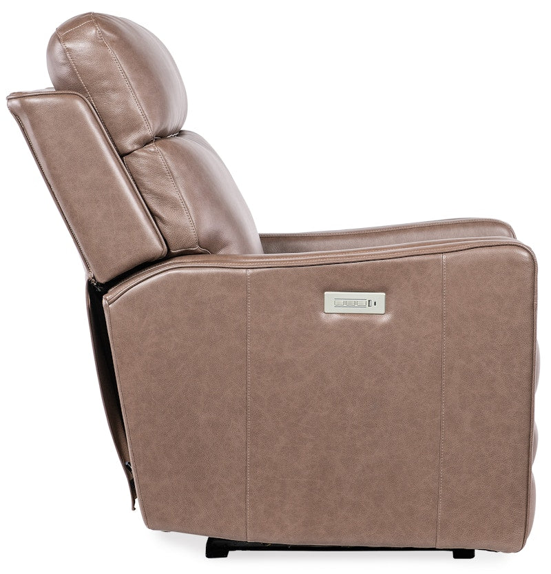Hooker Furniture Twain Zero Gravity Power Recliner with Power Headrest and Lumbar SS645-PHZL1-070