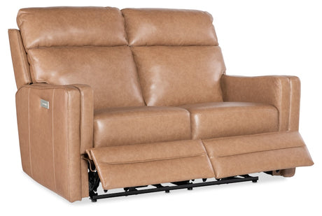 Hooker Furniture Twain Zero Gravity Power Loveseat with Power Headrest and Lumbar SS645-PHZL2-080