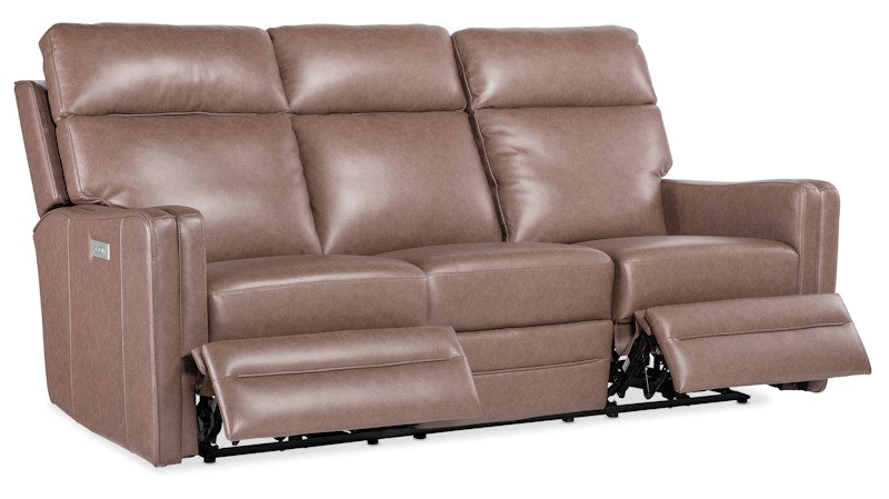 Hooker Furniture Twain Zero Gravity Power Sofa with Power Headrest and Lumbar SS645-PHZL3-070