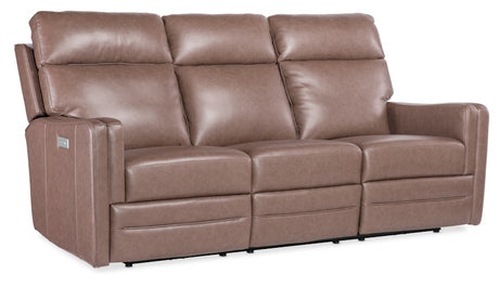 Hooker Furniture Twain Zero Gravity Power Sofa with Power Headrest and Lumbar SS645-PHZL3-070