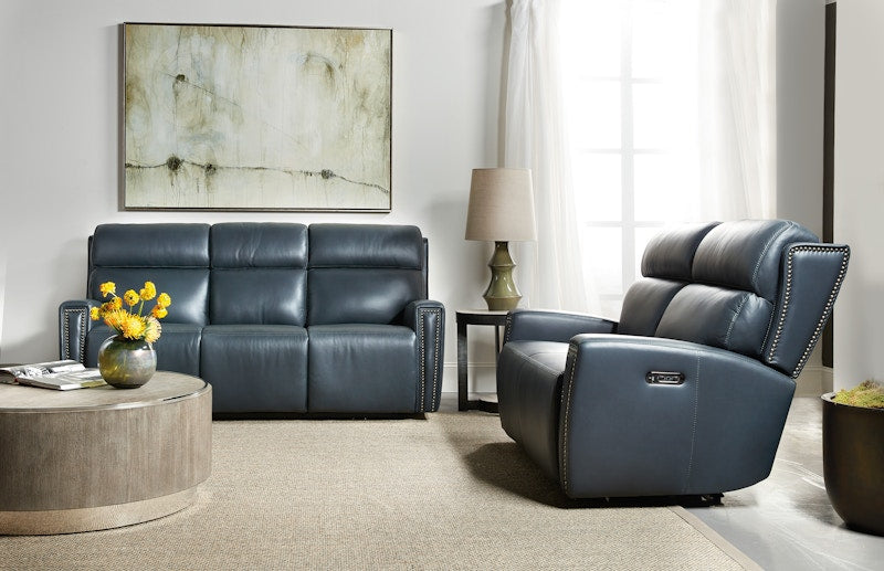 Hooker Furniture Ruthe Zero Gravity Power Recline Loveseat with Power Headrest SS704-PHZ2-049