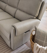 Hooker Furniture Somers Power Sofa w/Power Headrest SS718-PHZ3-090