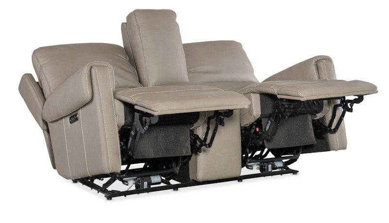 Hooker Furniture Somers Power Console Loveseat w/Power Headrest SS718-PHZC2-090