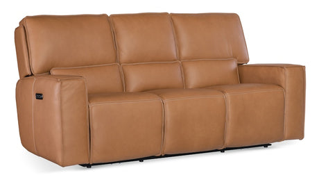 Hooker Furniture Miles Zero Gravity PWR Sofa w/ PWR Headrest SS727-PHZ3-084