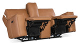 Hooker Furniture Miles Zero Gravity PWR Console Loveseat w/PWR Headrest SS727-PHZC2-084