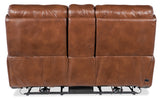 Hooker Furniture Crosby Zero Gravity Power Console Loveseat with Power Headrest and Lumbar SS741-PHZL2C-080