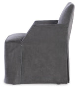 stefano-skirted-chair---charcoal-suede-(stocked)-TS-CCA-3180-6SK-V2
