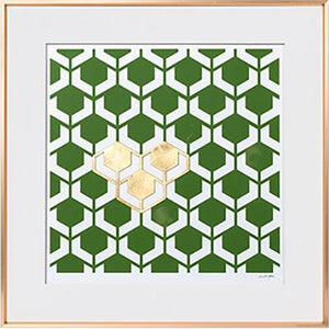 FG6032C08 Giclée on Matte Paper, under Glass, framed in a Contemporary Gold Frame.
Embellished with Raised Metal and Gold Foil
Top Mat: 1136-W Finished Size: W 24.00 in x H 24.00 in