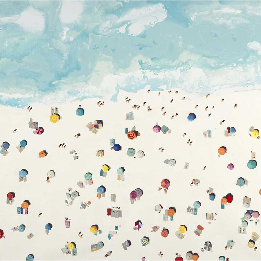 BEACH DAYS by Randy Hibberd, Item#CG001024C, Matte Canvas, Art, Giclée on Canvas, Square, Large