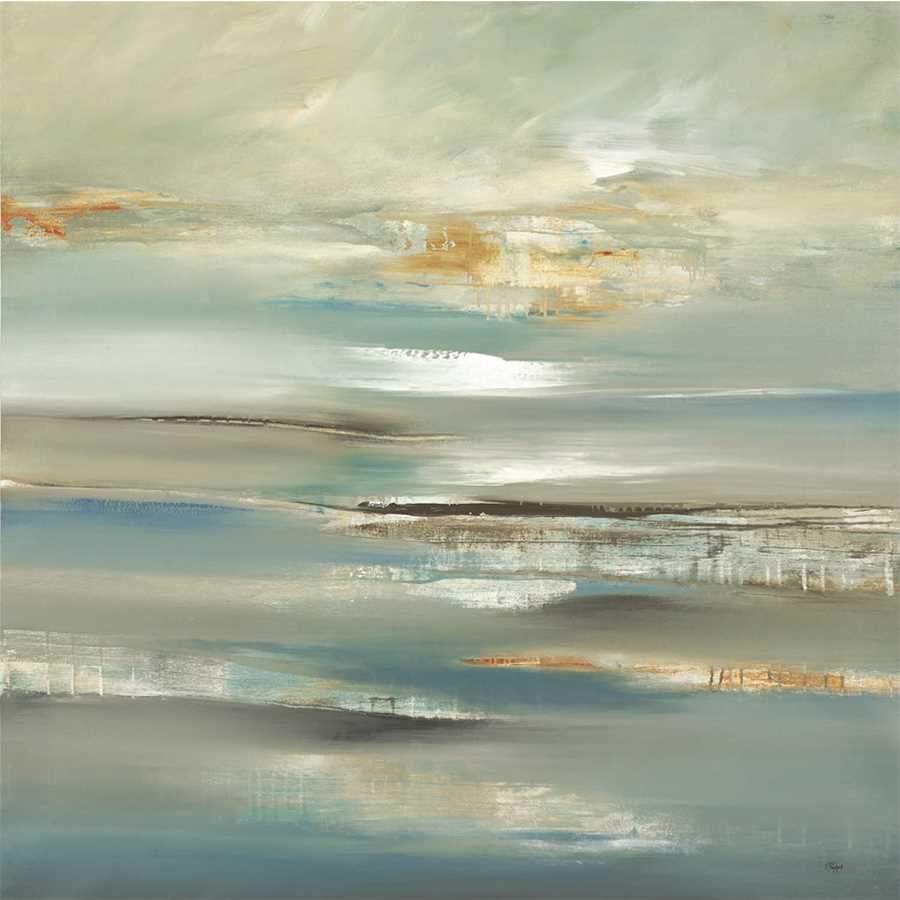 BY THE WATER III by Lisa Ridgers, Item#CG001089P, Matte Paper, Art, Giclée on Paper, Square, Large