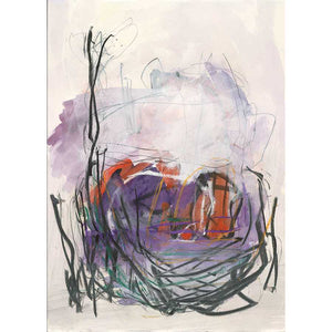 PURPLE GAZE by Jeff Iorillo, Item#CG001148C, Matte Canvas, Art, Giclée on Canvas, Vertical, Medium