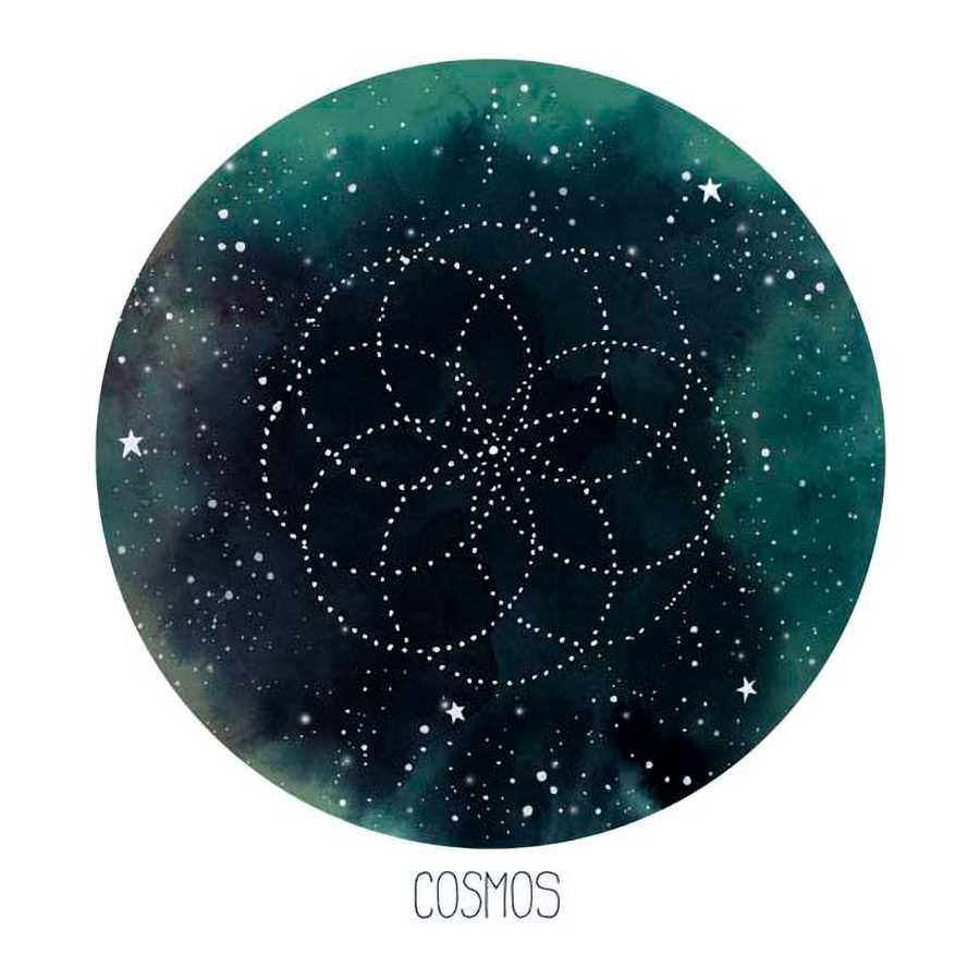 CELESTIAL ORB III by Grace Popp, Item#CG001402C, Matte Canvas, Art, Giclée on Canvas, Square, Small