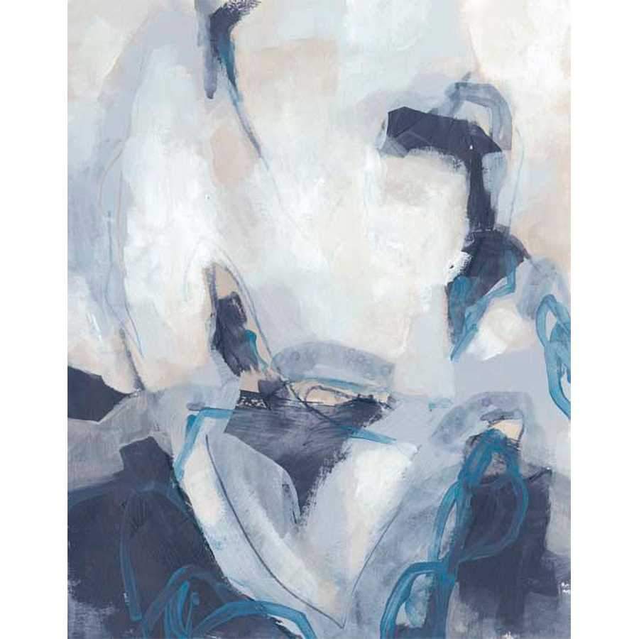 BLUE PROCESS II by June Erica Vess , Item#CG001459C, Matte Canvas, Art, Giclée on Canvas, Vertical, Medium