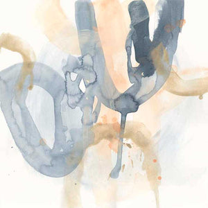 LIQUID BLUEPRINT IV by June Erica Vess , Item#CG001533C, Matte Canvas, Art, Giclée on Canvas, Square, Small