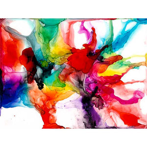 JEWELTONE PRISM II by Jennifer Goldberger , Item#CG001812C, Matte Canvas, Art, Giclée on Canvas, Horizontal, Small