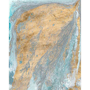 FJORD II by Alicia Ludwig , Item#CG002204C, Matte Canvas, Art, Giclée on Canvas, Vertical, Small