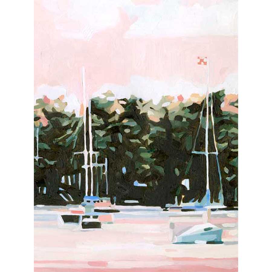 LAKE AFTERNOON I by Emma Scarvey , Item#CG002207C, Matte Canvas, Art, Giclée on Canvas, Vertical, Small