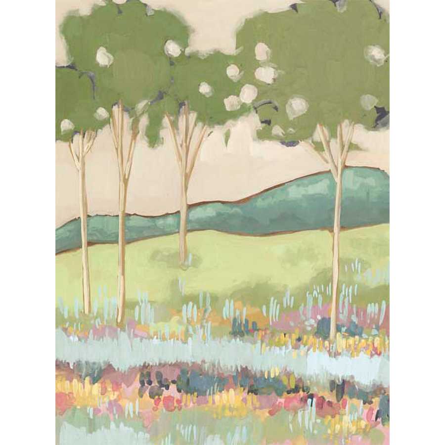 SHADES OF TREES I by Melissa Wang , Item#CG002287C, Matte Canvas, Art, Giclée on Canvas, Vertical, Small