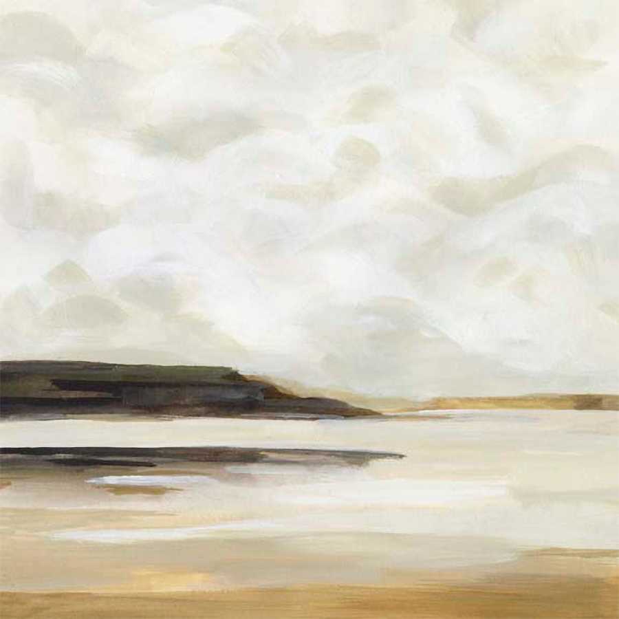 CLOUDY COAST I by Victoria Borges , Item#CG002337C, Matte Canvas, Art, Giclée on Canvas, Square, Small