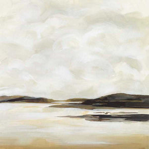 CLOUDY COAST II by Victoria Borges , Item#CG002338C, Matte Canvas, Art, Giclée on Canvas, Square, Small