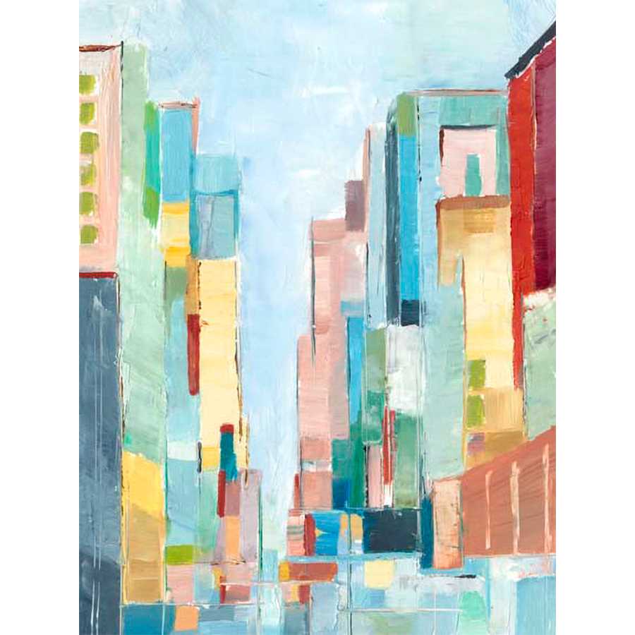 UPTOWN CONTEMPORARY II by Ethan Harper , Item#CG002390C, Matte Canvas, Art, Giclée on Canvas, Vertical, Small
