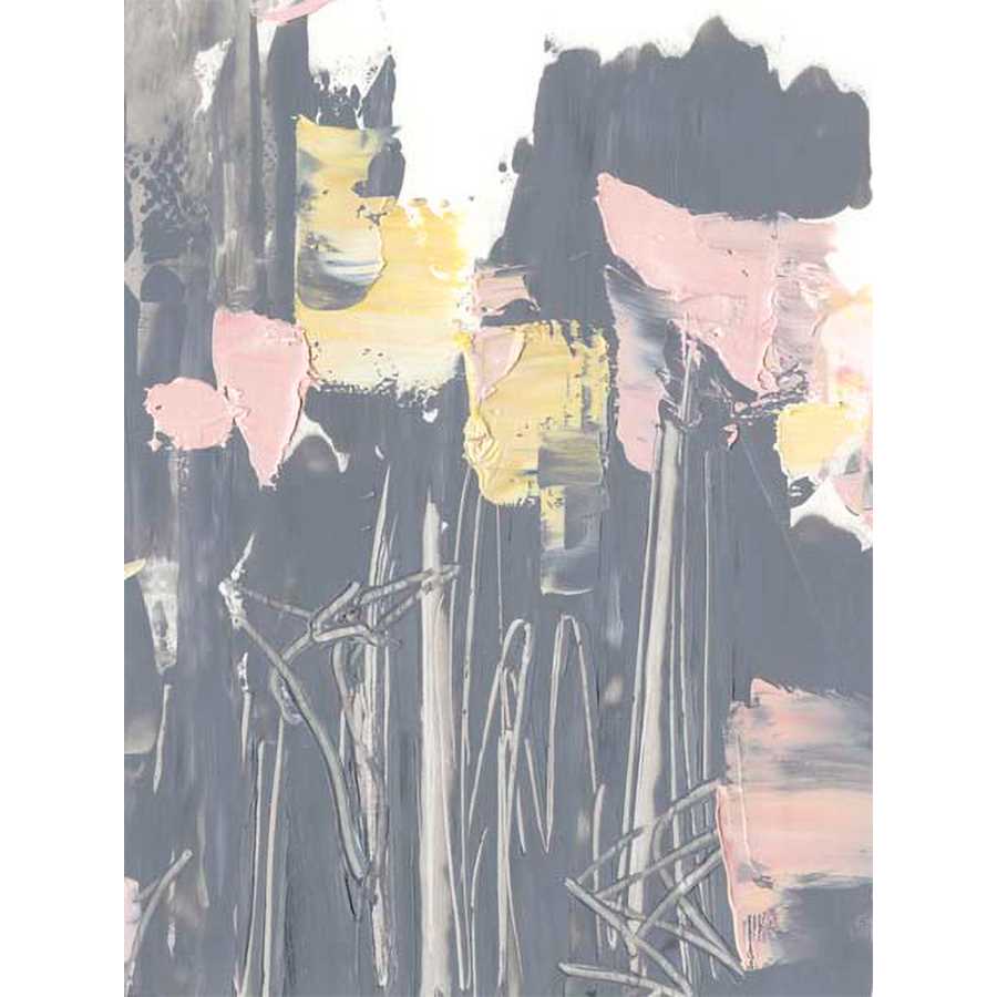 PINK & YELLOW FLOWERS I by Ethan Harper , Item#CG002651C, Matte Canvas, Art, Giclée on Canvas, Vertical, Small