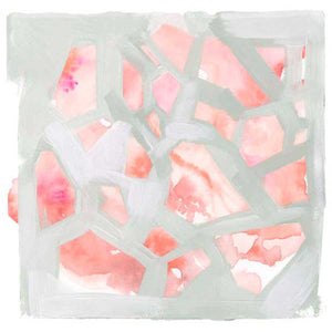 PINK SALT SHARDS II by Jennifer Paxton Parker , Item#CG003134C, Matte Canvas, Art, Giclée on Canvas, Square, Small