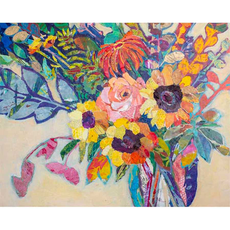 FABULOUS FLORALS by Elizabeth St. Hilaire , Item#CG003183C, Matte Canvas, Art, Giclée on Canvas, Horizontal, Medium