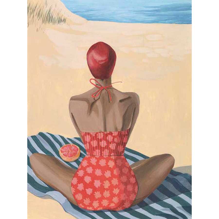 POMELLO BEACH II by Grace Popp , Item#CG003477C, Matte Canvas, Art, Giclée on Canvas, Vertical, Small