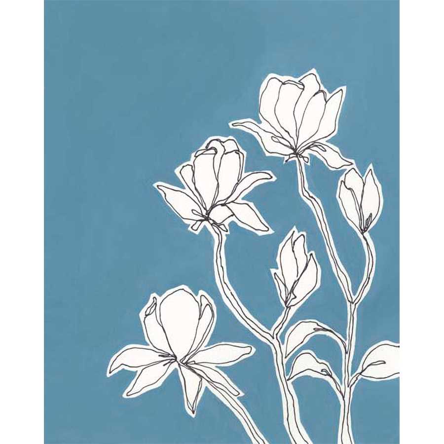 BOTANIC DRAWING IV by Regina Moore , Item#CG003865C, Matte Canvas, Art, Giclée on Canvas, Vertical, Small