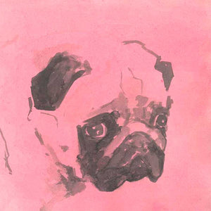 POP MODERN DOG IV by A Very Modern Dog , Item#CG004126C, Matte Canvas, Art, Giclée on Canvas, Square, Small
