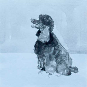 POP MODERN DOG V by A Very Modern Dog , Item#CG004127C, Matte Canvas, Art, Giclée on Canvas, Square, Small