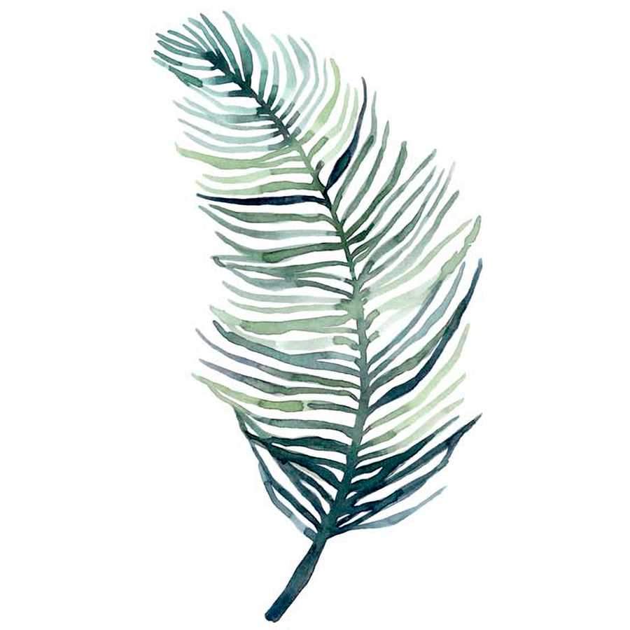 WATERCOLOR PALM LEAVES II by Emma Scarvey , Item#CG004441P, Matte Paper, Art, Giclée on Paper, Vertical, Small