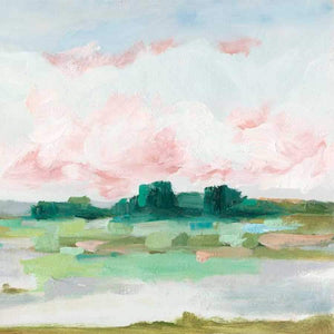 PINK MARSH I by Ethan Harper, Item#CG004510P, Matte Paper, Art, Giclée on Paper, Square, Small