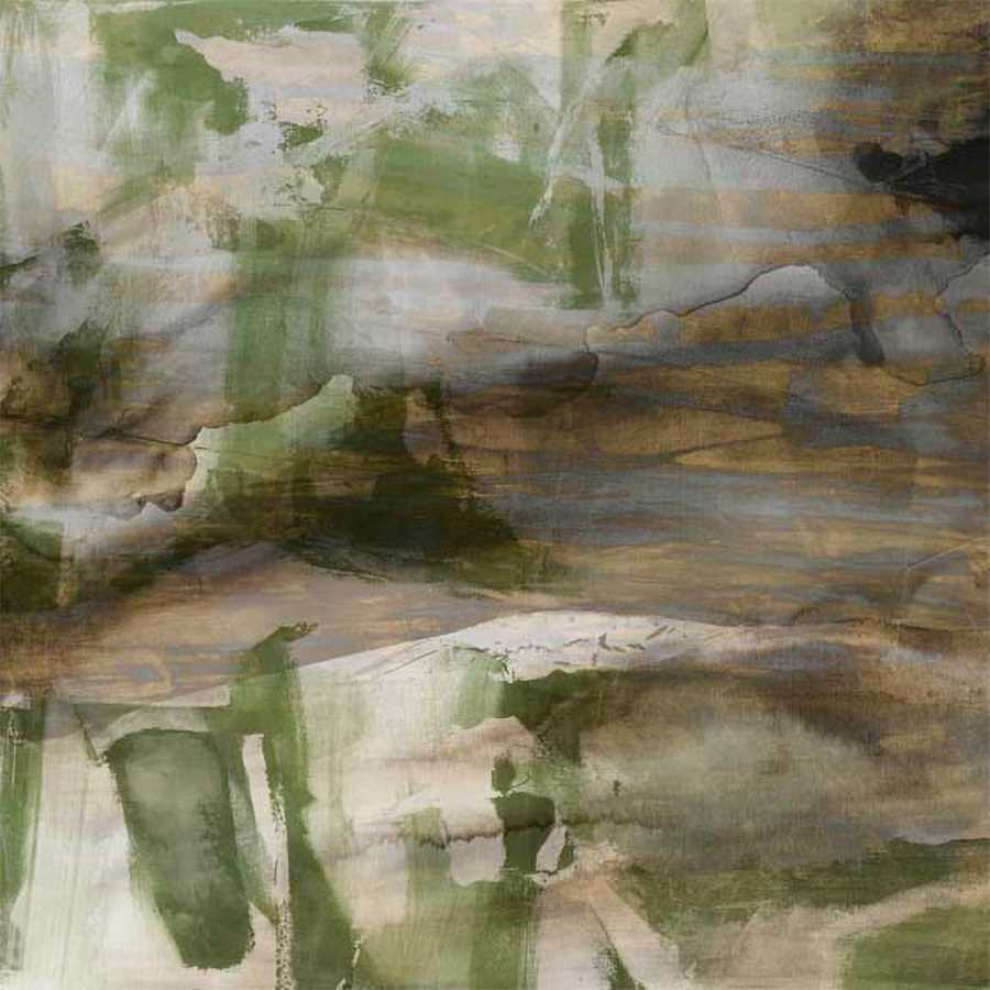SURFACE IN GREEN II by Sisa Jasper , Item#CG004662P, Matte Paper, Art, Giclée on Paper, Square, Small