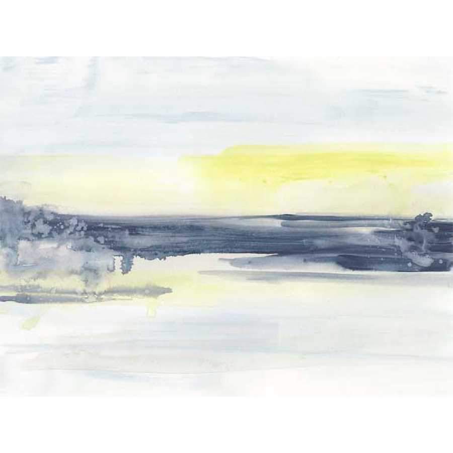 CITRON SEA HORIZON II by June Erica Vess , Item#CG004676P, Matte Paper, Art, Giclée on Paper, Horizontal, Small