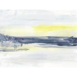 CITRON SEA HORIZON II by June Erica Vess , Item#CG004676P, Matte Paper, Art, Giclée on Paper, Horizontal, Small