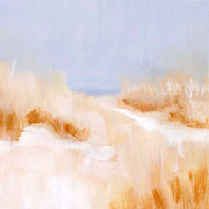 BEACH GRASS IMPRESSION I by Victoria Borges , Item#CG004851C, Matte Canvas, Art, Giclée on Canvas, Square, Small