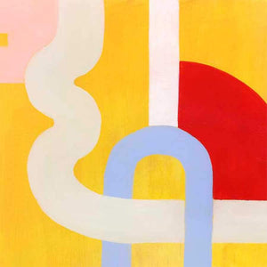GETTING ALONG I by Grace Popp, Item#CG005020P, Matte Paper, Art, Giclée on Paper, Square, Small