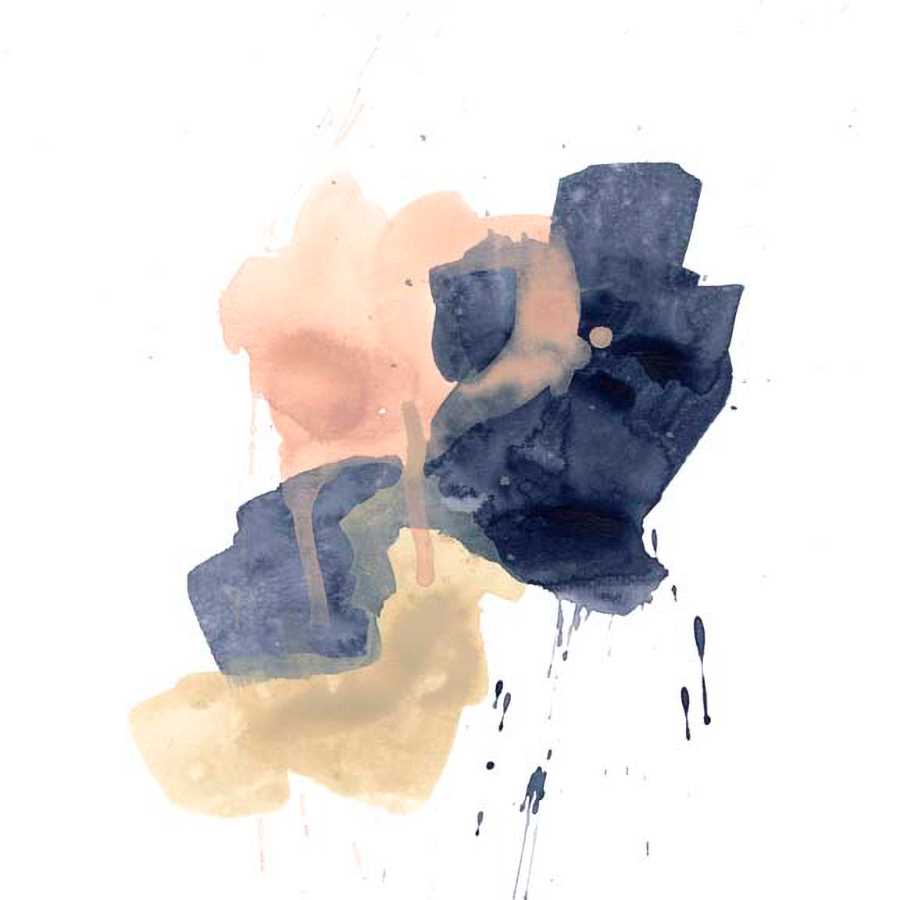 EARTHTONE GESTURE IV by June Erica Vess, Item#CG005055C, Matte Canvas, Art, Giclée on Canvas, Square, Small