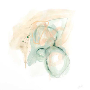PASTEL THEOREM I by June Erica Vess, Item#CG005147C, Matte Canvas, Art, Giclée on Canvas, Square, Small