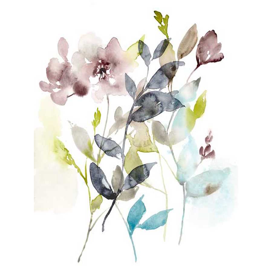 FLOWERS IN THE MIX I by Jennifer Goldberger, Item#CG005159C, Matte Canvas, Art, Giclée on Canvas, Vertical, Small