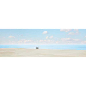 BEACHSCAPE PANORAMA VII by James Mcloughlin, Item#CG005255C, Matte Canvas, Art, Giclée on Canvas, Horizontal, Small