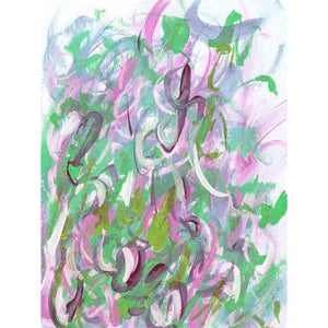 DIVERSITY CIRCLES III by Melissa Wang, Item#CG005458C, Matte Canvas, Art, Giclée on Canvas, Vertical, Small