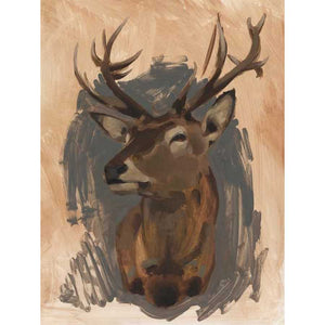 RED DEER STAG II by Jacob Green, Item#CG005477C, Matte Canvas, Art, Giclée on Canvas, Vertical, Small