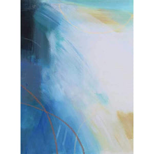 BLUE WASH I by Alison Jerry, Item#CG005786C, Matte Canvas, Art, Giclée on Canvas, Vertical, Medium