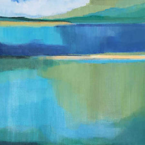 LAGOON I by Alison Jerry, Item#CG005794P, Matte Paper, Art, Giclée on Paper, Square, Small