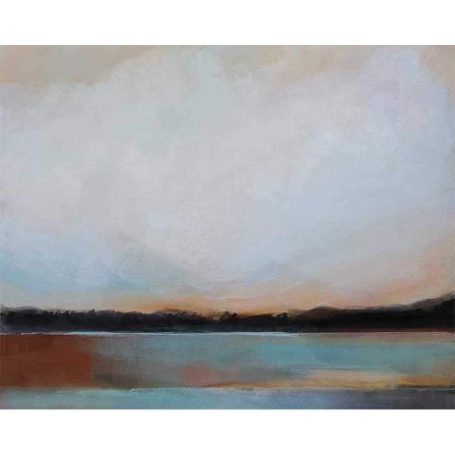 BLUE SUNSET by Alison Jerry, Item#CG005798P, Matte Paper, Art, Giclée on Paper, Horizontal, Small