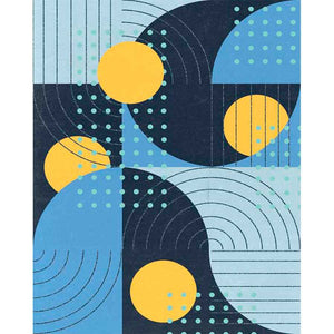 MOONLIT SURF I by Melissa Wang, Item#CG006042P, Matte Paper, Art, Giclée on Paper, Vertical, Small