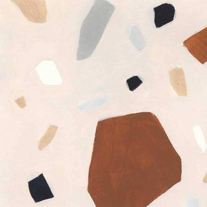TERRAZZO SHARDS I by Victoria Borges, Item#CG006343P, Matte Paper, Art, Giclée on Paper, Square, Small